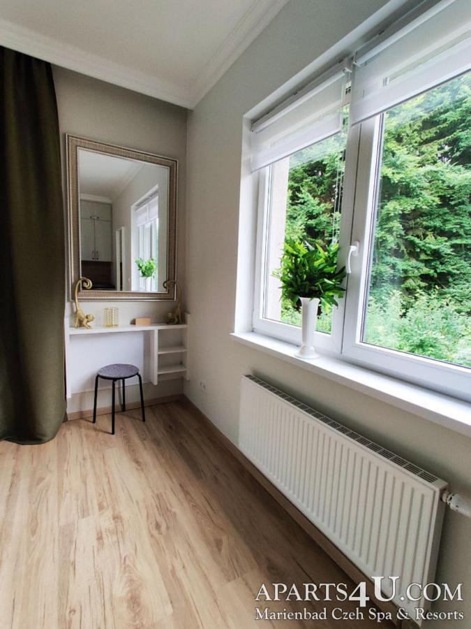 Apartment Grun Wald Mariánské Lázně Esterno foto