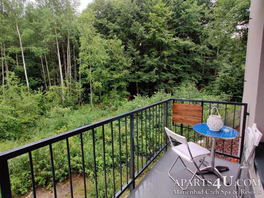 Apartment Grun Wald Mariánské Lázně Esterno foto