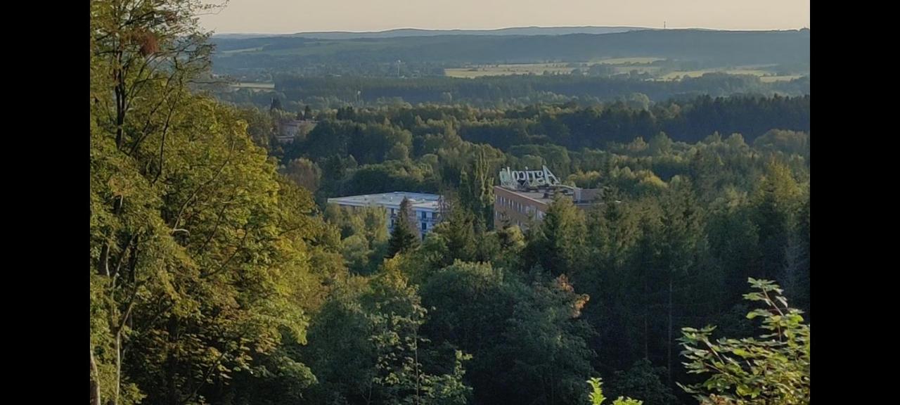 Apartment Grun Wald Mariánské Lázně Esterno foto